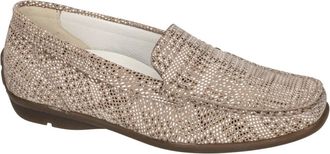 Waldl&auml;ufer Schoenen, Dames, Beige, 36 EU, Leer, Harriet Moccasin