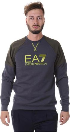 Emporio Armani Sweatshirt Hoodie - Heren - Sweatshirts - Grijs - L - Katoen - Hoodies & sweatvesten