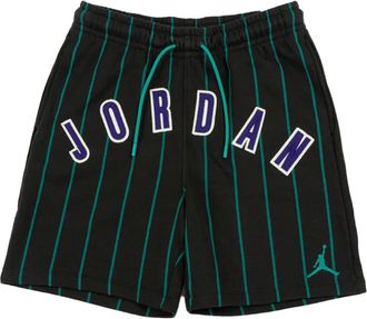 Nike Jordan Brooklyn pinstriped track shorts - Nero