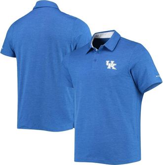Columbia Mens Columbia Royal Kentucky Wildcats Tech Trail Omni-Shade Polo at Nordstrom, Size Xx-Large