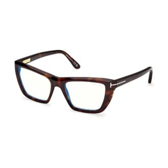 Tom Ford Glasses, female, Brown, Size: 54 MM Cat Eye Optical Frame