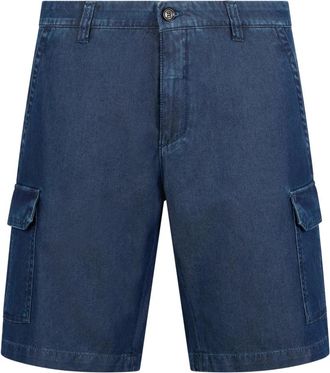 Moorer Denim Shorts - Heren - Denim shorts - Blauw - 3XL - Denim - Korte Broeken