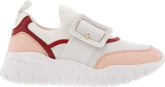 Bally Brinelle Janelle Buckle Low-Top Sneakers, Brand Size 40 ( US Size 9.5 )