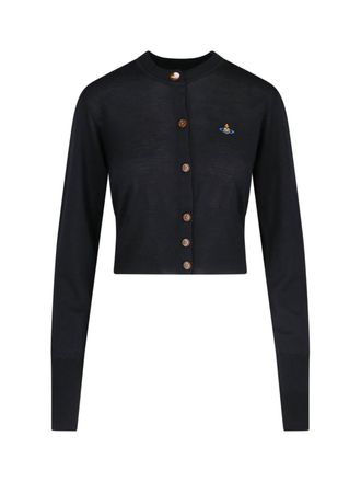 Vivienne Westwood Cardigan Crop Logo