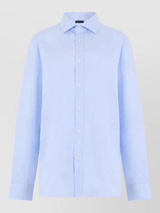 HUGO BOSS striped cotton shirt