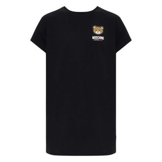 Moschino Dames, Jurken, Zwart, Maat: L
