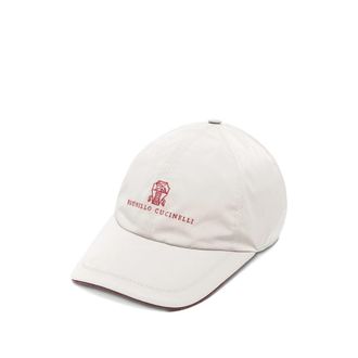 Brunello Cucinelli Logo-embroidered Baseball Cap
