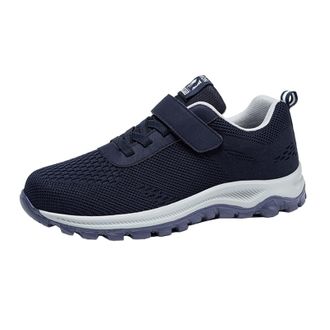 Generic Low Top Breathable Strap Casual Lightweight Sports Men Shoes (Dark Blue, 6.5)-3