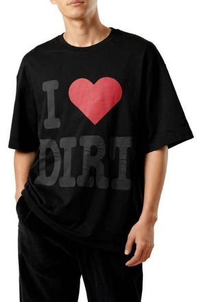 D.RT I Love Dirt Graphic T-Shirt in Stone at Nordstrom, Size Xx-Large