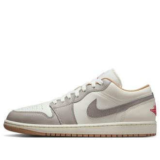 Nike Jordan Air Jordan 1 Low Sail Fire Red College Grey 553558-169