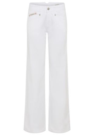 Herrlicher Straight-Jeans HERRLICHER Prime New Denim White Stretch, Damen, Gr. 26, L&auml;nge 32, silk, Denim/Jeans, Obermaterial: 97% Baumwolle, 3% Elasthan, unifarb