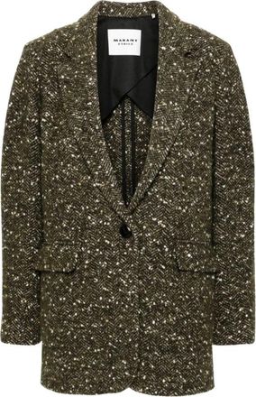 Isabel Marant Blazers - Dames - Blazers - Groen - S - Jassen