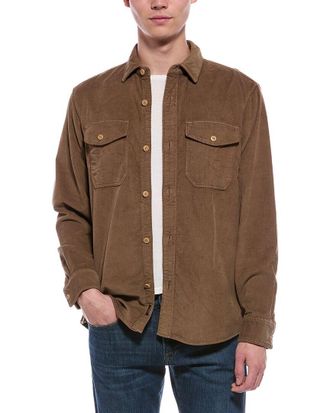 Faherty Stretch Terry Corduroy Workshirt