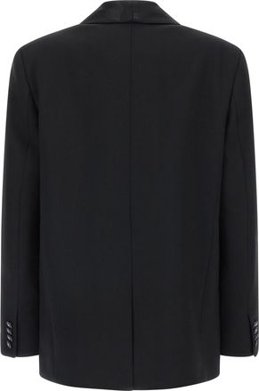 Emilio Pucci Womens Black Virgin Wool Blazer Clothing