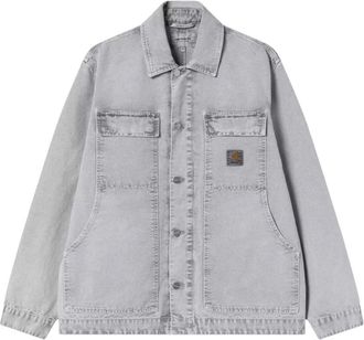 Carhartt Work in Progress Hombre, Chaquetas, Gris, Talla: L