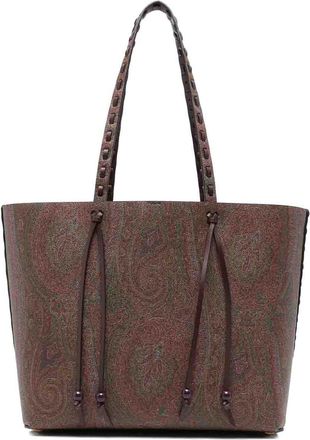 Etro Jacquard Paisley Shopping Bag