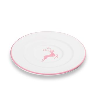 Gmundner Keramik Gmundner Keramik - Gmundner Cer&aacute;mica Ciervo Rosa Plato Caf&eacute; Gourmet (&oslash; 16cm)