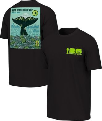 Outerstuff Mens Outerstuff Black 2026 FIFA World Cup Seattle Host City Poster Graphic T-Shirt at Nordstrom, Size Medium