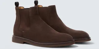 Brunello Cucinelli Suede Chelsea boots