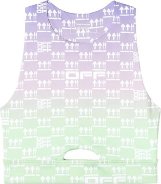 Off-white Reggiseno sportivo Double Arrows - Viola