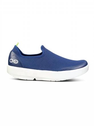 Oofos Womens Oomg Eezee Low Casual Shoes In Blue