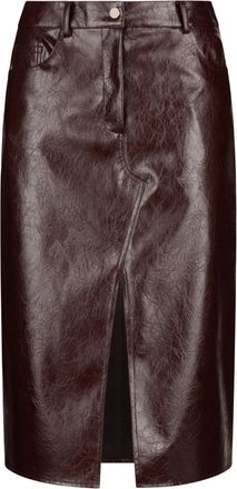 Liu Jo Gonna midi con cinque tasche - Marrone