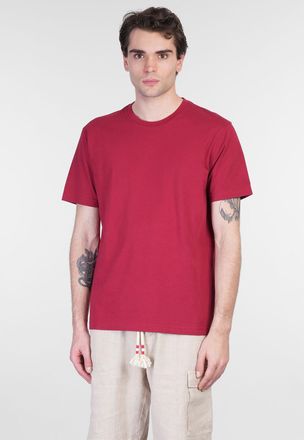 MC2 Saint Barth Dover L T-shirt In Bordeaux Cotton