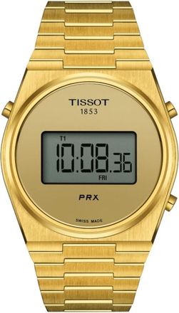 Tissot PRX Digital Horloge T1374633302000 - Heren - Horloges - Geel - ONE Size - Accessoires