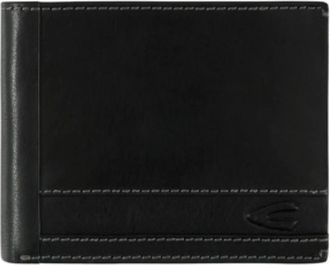 Camel Active Field Wallet - Heren - Accessoires - Zwart - Maat: ONE Size Leer