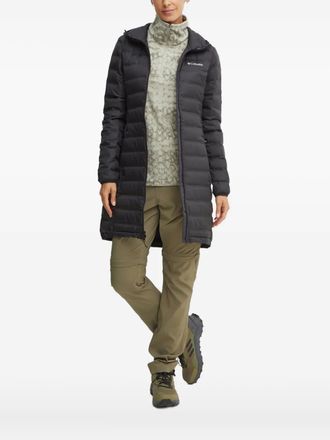 Columbia Gevoerd jack met capuchon - Zwart