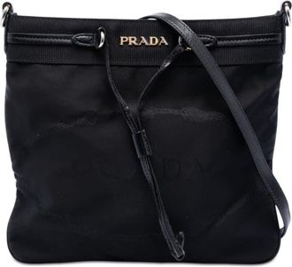 Prada Pre-owned Prada Tessuto Canapa Logo Crossbody Unisex IJ38VJOE4BHZEKP9