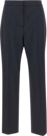 Fabiana Filippi Slim-fit Broeken - Dames - Straight fit broeken - Blauw - M - Broeken