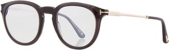 Tom Ford FT5905-B 005 Black/Clear Blue Light Block 49mm