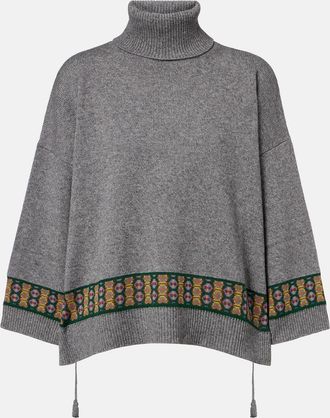 Etro Wool, cashmere, and cotton-blend sweater