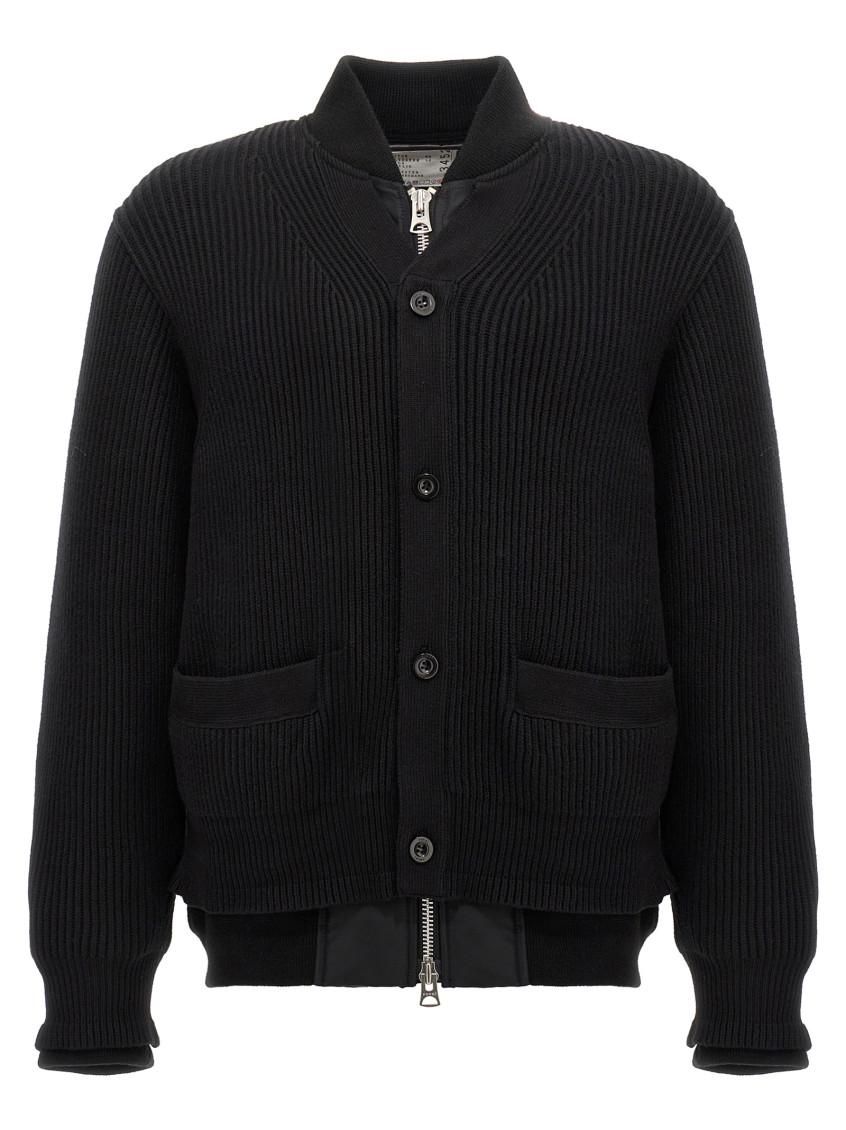 sacai: Black Cardigans now up to −93% | Stylight