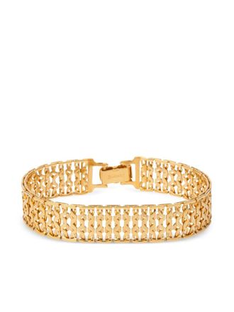 Susan Caplan Vintage 1970 Monet chain bracelet - Gold