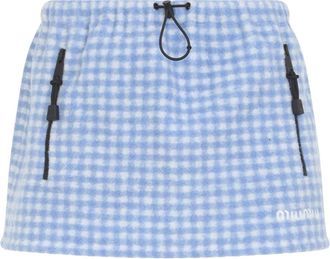 Miu Miu Rokken, Dames, Veelkleurig, M, Wol, Teddy Minirok