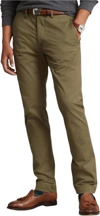 Polo Ralph Lauren Slim Fit Bedford Pant - Heren - Chinos - Groen - W38 L34 - Katoen - Broeken