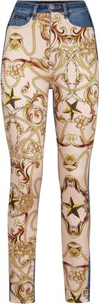 Philipp Plein Super Hoge Taille Jegging New Baroque