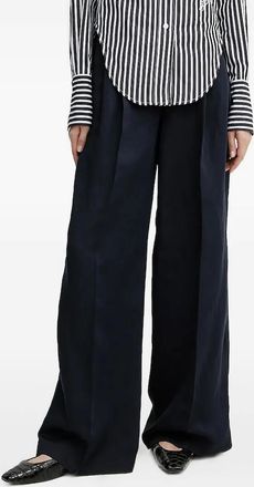 BOSS jetted-pocket trousers - Black