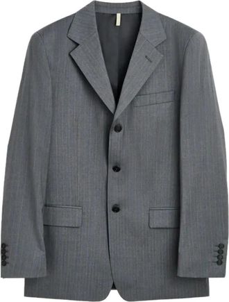 Sunflower Show Blazer - Heren - Blazers - Grijs - M - Wol - Jassen