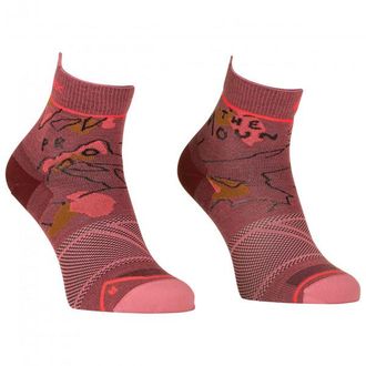 Ortovox Alpine Light Quarter Socks Merinosocken f&uuml;r Damen | rot
