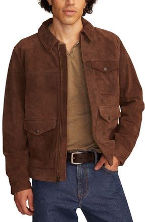 Lucky Brand Suede Ranch Jacket in Bison at Nordstrom, Size Xx-Large