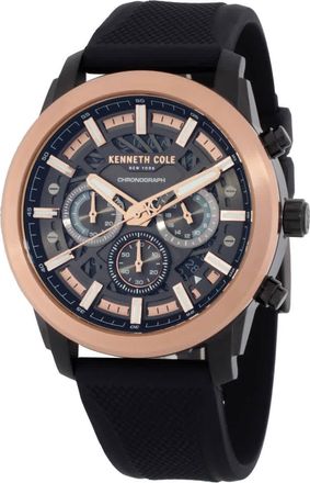 Kenneth Cole Chronograph Quartz Black Dial Mens Watch KCWGO0067702