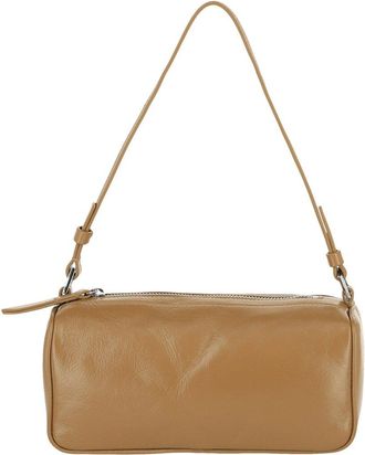 by FAR By Far Eva Creased Leather Shoulder Bag