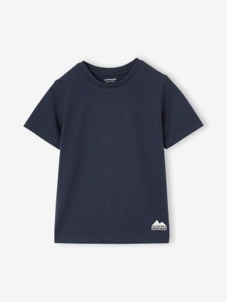 Vertbaudet 3er-Pack T-Shirts Jungen, Recycling-Baumwolle BASIC salbeigr&uuml;n
