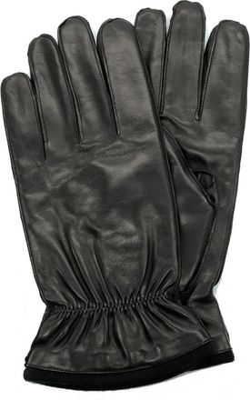 Portolano Elastic Cuff Gloves in Black/black at Nordstrom Rack, Size X-Large