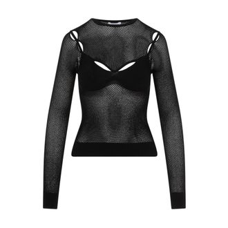 Off-white Dames, Tops, Zwart, Maat: XS Viscose