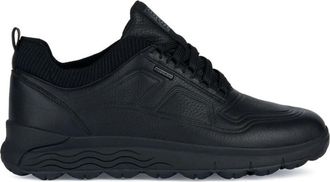 Geox Spherica 4X4 ABX - Heren - Sneakers - Zwart - 44 EU - Leer - Schoenen