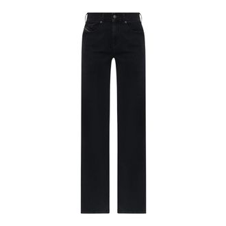Diesel 1978 D-Akemi Jeans - Dames - Jeans - Zwart - Maat: W28 L34 Katoen